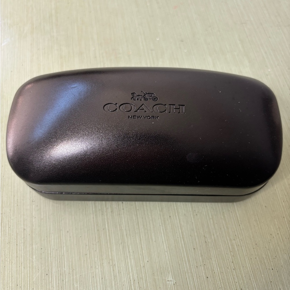 Coach Black Eyeglass Case
